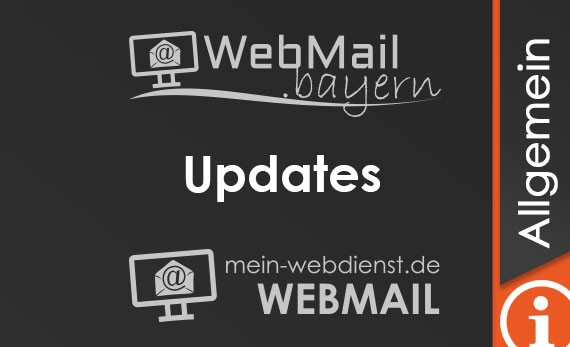 Updates für unsere Webmaildienste